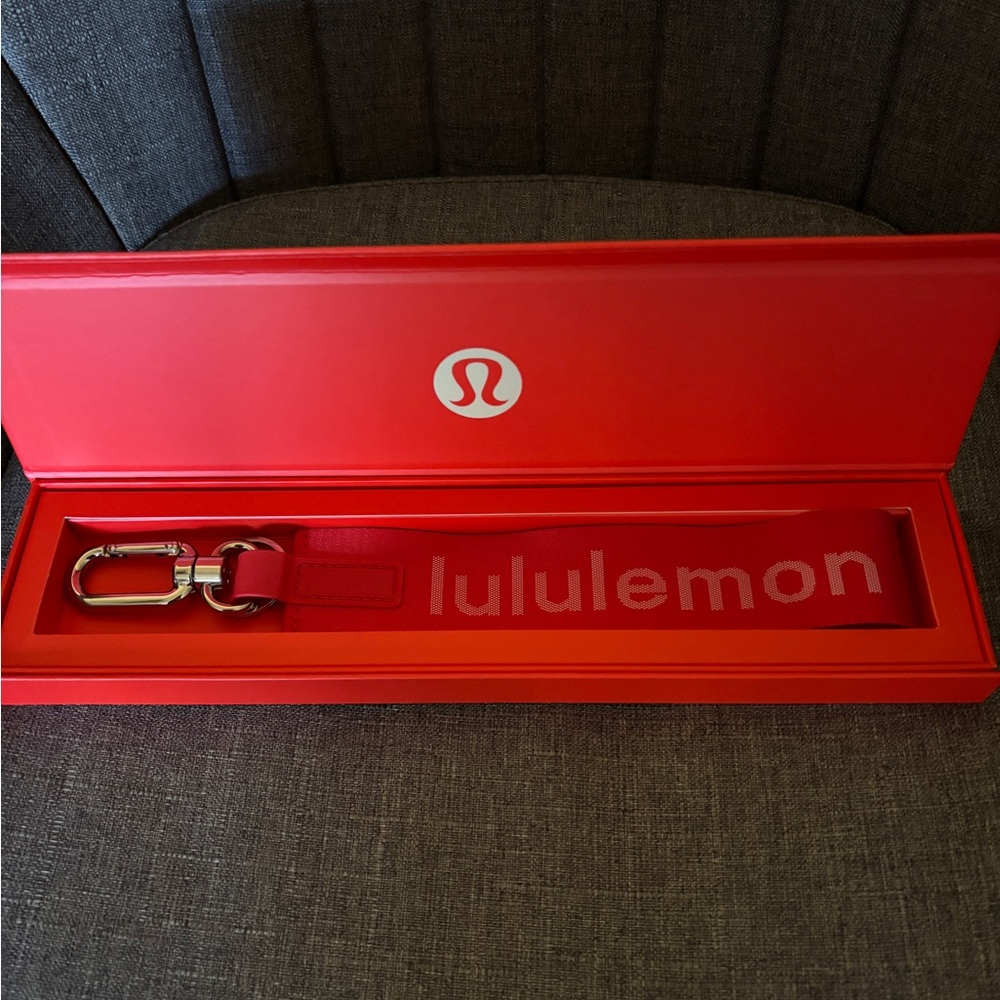 Lululemon Red Key Chain